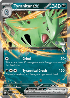 Tyranitar ex Normal - Prismatic Evolutions