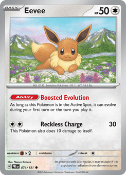 Eevee Normal - Prismatic Evolutions