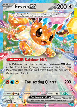 Eevee ex Normal - Prismatic Evolutions