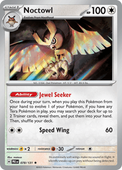 Noctowl Normal - Prismatic Evolutions