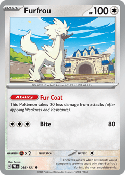 Furfrou Normal - Prismatic Evolutions