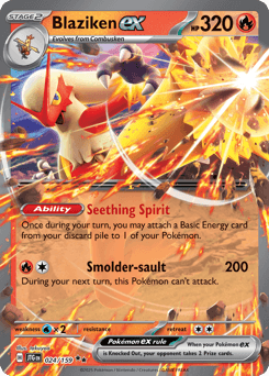 Blaziken ex Normal - Journey Together