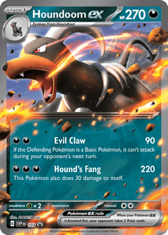 Houndoom ex Normal - Scarlet & Violet Black Star Promos