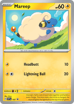 Mareep Normal - Scarlet & Violet Black Star Promos