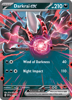 Darkrai ex Normal - Scarlet & Violet Black Star Promos