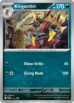 Kingambit Normal - Scarlet & Violet Black Star Promos