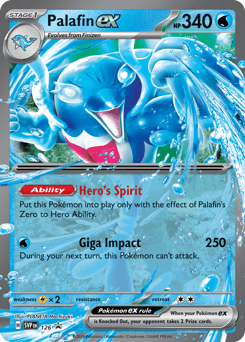 Palafin ex Normal - Scarlet & Violet Black Star Promos