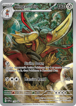 Kingambit Normal - Scarlet & Violet Black Star Promos
