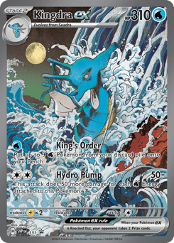 Kingdra ex Normal - Scarlet & Violet Black Star Promos