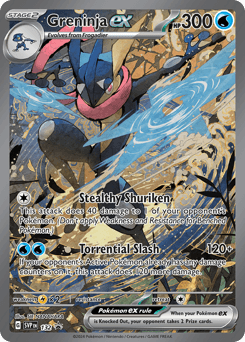 Greninja ex Normal - Scarlet & Violet Black Star Promos