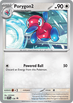 Porygon2 Normal - Scarlet & Violet Black Star Promos