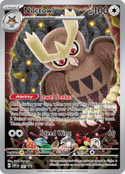 Noctowl Normal - Scarlet & Violet Black Star Promos