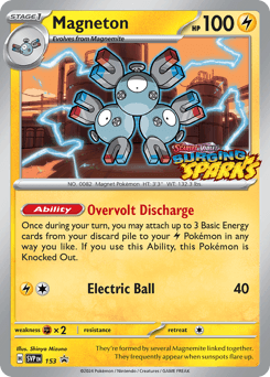 Magneton Normal - Scarlet & Violet Black Star Promos