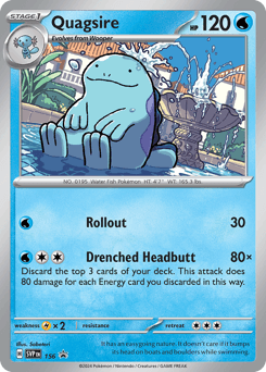 Quagsire Normal - Scarlet & Violet Black Star Promos