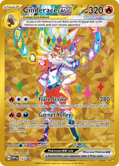 Cinderace ex Normal - Scarlet & Violet Black Star Promos