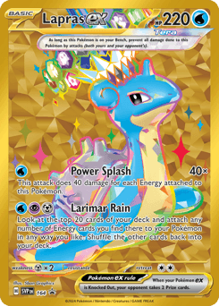 Lapras ex Normal - Scarlet & Violet Black Star Promos