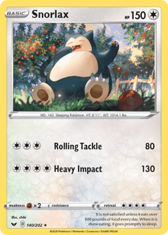 Snorlax Normal - Sword & Shield