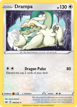Drampa Normal - Sword & Shield