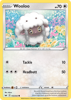 Wooloo Normal - Sword & Shield