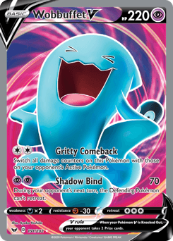 Wobbuffet V Normal - Sword & Shield