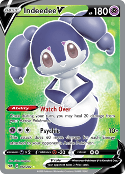Indeedee V Normal - Sword & Shield