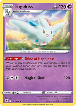 Togekiss Holo - Astral Radiance