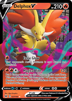 Delphox V Normal - Lost Origin