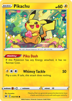 Pikachu Normal - Lost Origin