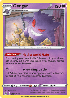 Gengar Holo - Lost Origin