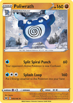 Poliwrath Normal - Lost Origin