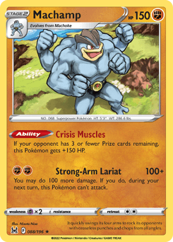 Machamp Holo - Lost Origin
