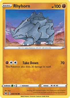 Rhyhorn Normal - Lost Origin