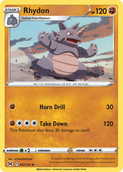 Rhydon Normal - Lost Origin