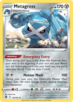 Metagross Holo - Silver Tempest