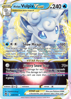 Alolan Vulpix VSTAR Normal - Silver Tempest