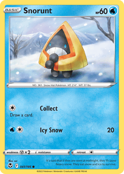 Snorunt Normal - Silver Tempest