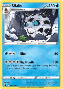 Glalie Normal - Silver Tempest