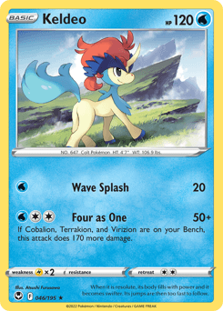 Keldeo Normal - Silver Tempest