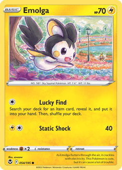 Emolga Normal - Silver Tempest
