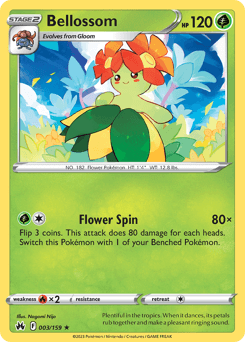 Bellossom Normal - Crown Zenith