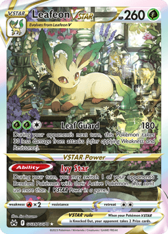 Leafeon VSTAR Normal - Crown Zenith Galarian Gallery
