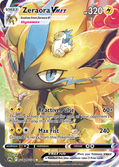 Zeraora VMAX Normal - Crown Zenith Galarian Gallery