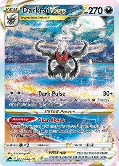 Darkrai VSTAR Normal - Crown Zenith Galarian Gallery