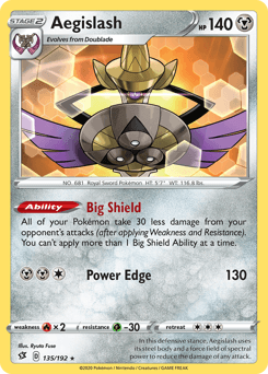 Aegislash Normal - Rebel Clash