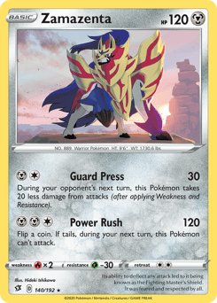 Zamazenta Normal - Rebel Clash