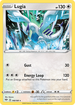 Lugia Normal - Darkness Ablaze