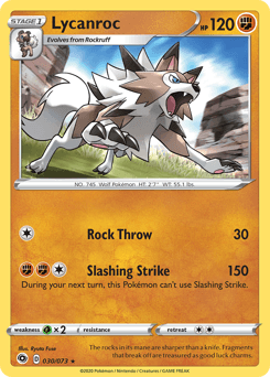 Lycanroc Holo - Champion's Path