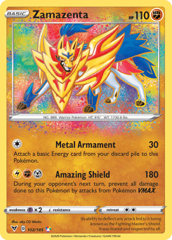 Zamazenta Normal - Vivid Voltage
