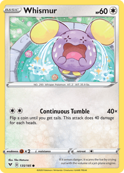 Whismur Normal - Vivid Voltage