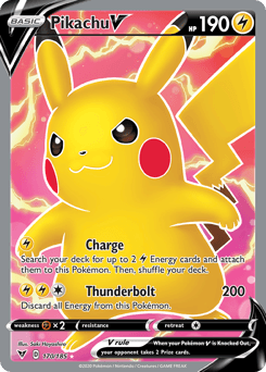Pikachu V Normal - Vivid Voltage